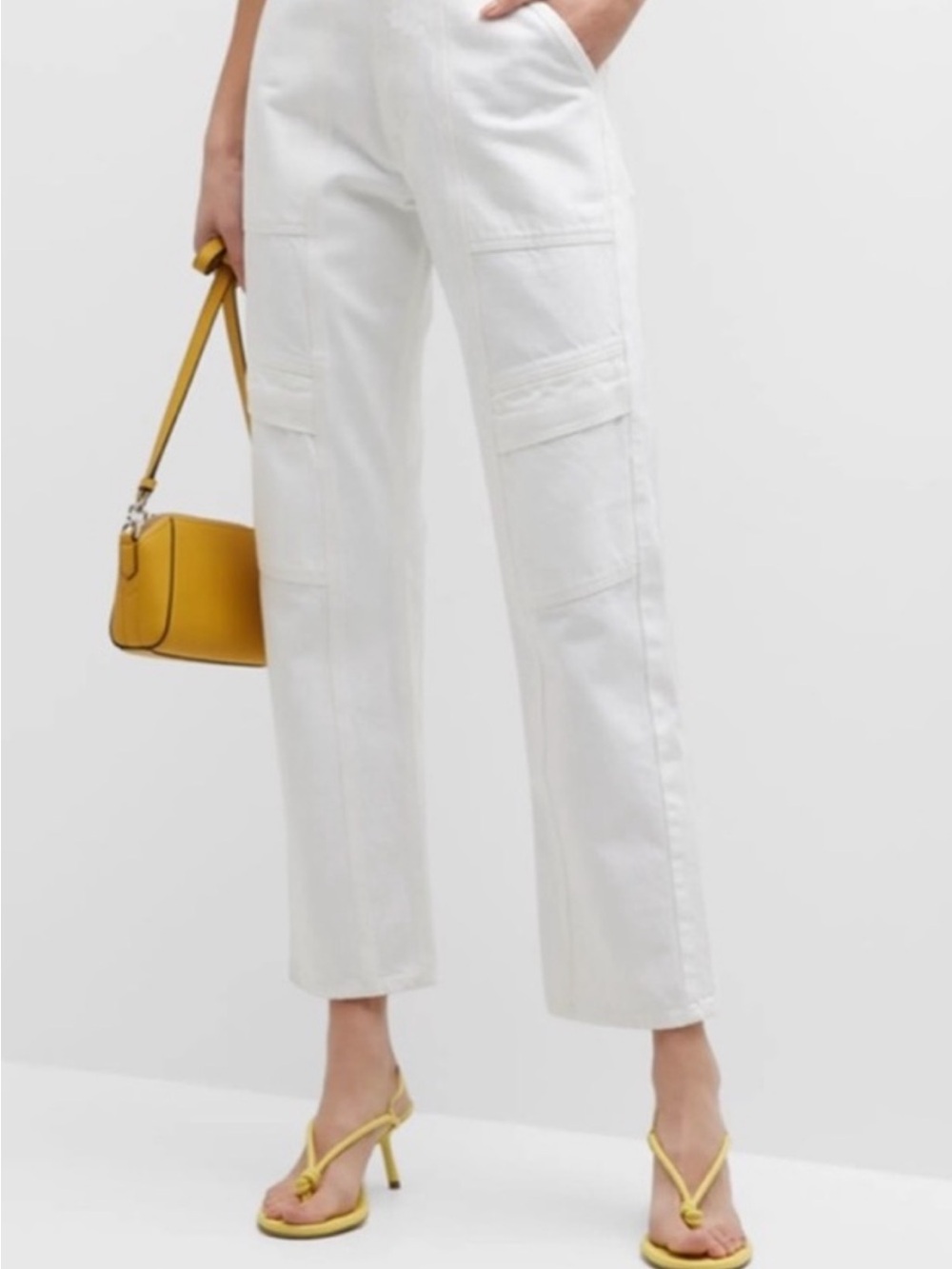 Agolde White Cooper Jeans